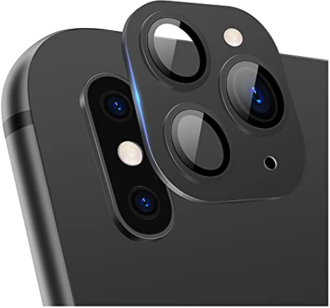 LucBuy Protezione per Obiettivo Fotocamera per iPhone XR/X/XS/XS MAX Converti in iPhone 11/11 Pro/11 Pro Max, Protezione per Obiettivo Posteriore in Vetro Temperato Trasparente Ultra Sottile