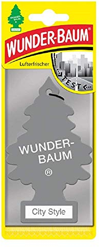 Wunderbaum 24 Stück City Style Wunder-Baum Lufterfrischer Duftbaum + 1 Stück Rose gratis/Duftbäumchen Little Trees (City Style)