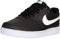 Nike Court Vision Low Better Sneaker Schuhe (Black/White, Numeric_42)