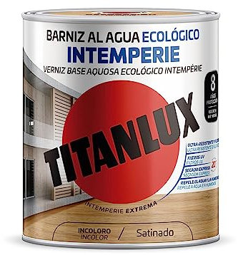 BARNIZ MAD SAT. 2,5 LT INC. AL AGUA ECOLOGICO INTEMPERIE EXT