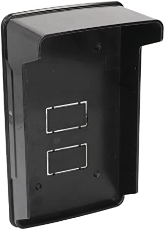 Timbre Cubierta de Lluvia Acrílico Resistente a la Intemperie Teclado Controlador de Acceso Protector Protector de Carcasa para el Hogar Timbre Inalámbrico Video Timbre Cerradura de Puerta