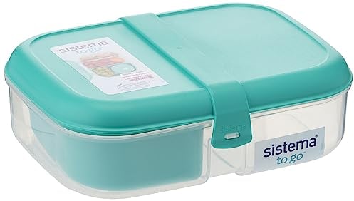 Sistema To Go Lunchbox aus Polypropylen mit 3 Fächern