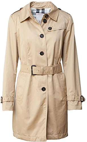 Fuchs Schmitt Trenchcoat mit Gürtel in Beige, Größe 42