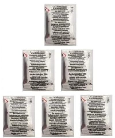 Descaling Descaler Pack of 6 Coffee Machine Cleaning Tablets for All Tassimo, Senseo, Nespresso, Dolce Gusto, Lavazza Coffee Machines