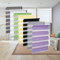 Doppelrollo klemmfix Verdunkelungsrollo, 90 x 280 cm Sonnen-, Sicht-Schutz usw. Gardine Klemmrollo Duo Rollo Fensterrollo mit Bohren Klemmfix für Fenster, Grün