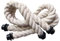 Klassische Mini Griff Seil mit Leinwand Einsatz Wasserdichte Tasche Band für Obag Weibliche Tasche Zubehör, Weißes weiches Seil