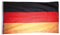 Murago - Deutschland Vintage Fahne ca. 150x90cm mit Metallösen - deutsche Flagge 90 x 150 cm wetterfest Fanartikel Polyester