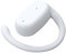 Ear Hook - Auriculares Bluetooth con micrófono, 1 unidad de auriculares izquierdo inalámbricos HiFi Hooks, con un botón, manos libres para iPhone y Android, color blanco