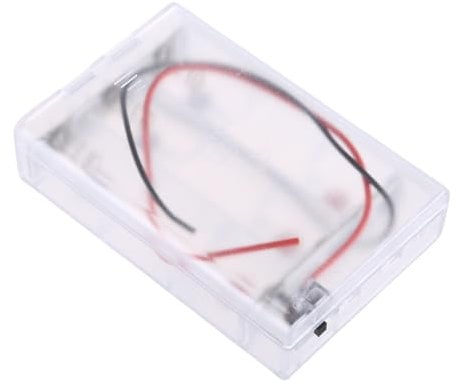 Gissroys Portable 18650 Battery Enclosure With Spring 3-Channel Battery Storage Case Box Parallel Designing For LED Light