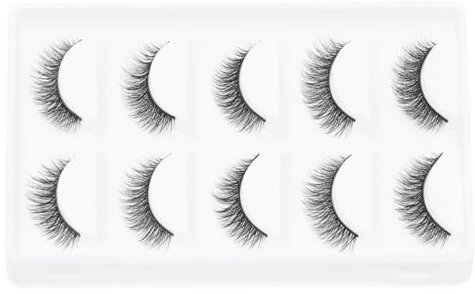 TOVINANNA 5paires Extensions De Cils Épais Et Denses Pour Femmes Et Filles Accessoires De Maquillage Faux Cils Naturels