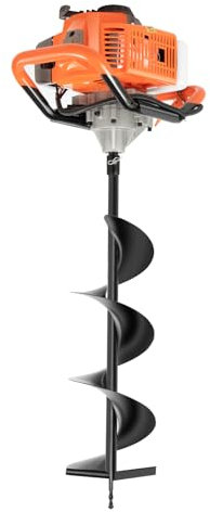 Varias brocas de aleación de alta resistencia para gasolina, taladro de tierra, excavador de un solo cilindro, gran depósito de combustible, excelente rendimiento con 4/6/8 broca de 2 tiempos