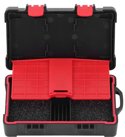 Annadue Camera Battery Memory Card Case for 2 X Camera Batteries, 5 X SD, 6 X TF, 3 X CFE-A, 2 X CFE-B, 2 X CF Cards, Water Proof Camera Batteries Holder Box