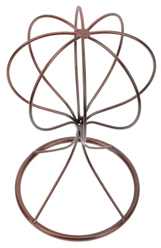 Uonlytech Espositore Cappelli Supporto Stabile e Resistente in Acciaio Inossidabile Design Semplice e Struttura Robusta Porta Cappelli per Negozi e Supermercati
