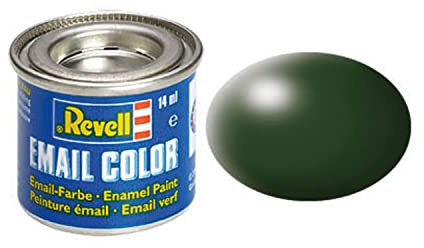 Revell 14 ml Emaille-Farbe (dunkelgrünes, seidiges Finish)
