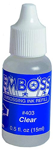 Tsukineko Emboss Stempelkissen, klare Auffrischungstinte