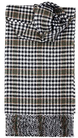 Lochcarron of Scotland Burns Check Tartan Scarf Lambswool