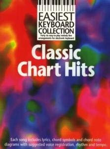 Easiest Keyboard Collection: Classic Chart Hits. Partitions pour Clavier(Symboles d'Accords)