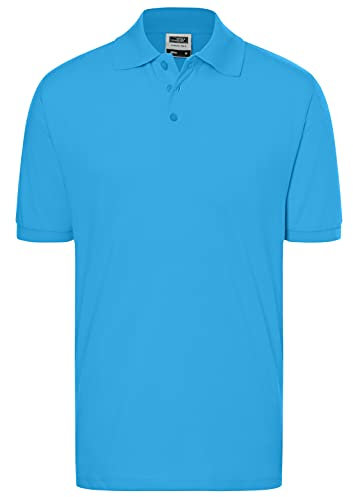 James & Nicholson Poloshirt Classic | Farbe: aqua | Grösse: L