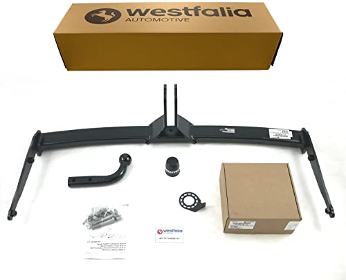 Westfalia Starre Anhängerkupplung für VW Passat Limo/Variant B8 (BJ 11/14-), Skoda Superb Limo/Combi (BJ 03/15-), VW Arteon Shooting Brake (BJ 06/20-) - nur für Fzg ohne Vorrüstung - inkl 13pol ESatz