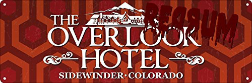 Blechschild The Overlook Hotel 30,5 x 10,1 cm