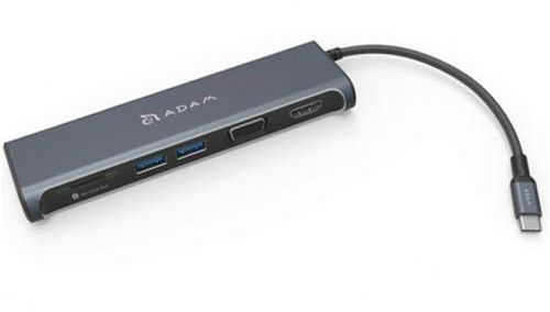ADAM-Elemente CASA A03 USB-C 3.1 Display-Hub mit 5 Anschlüssen