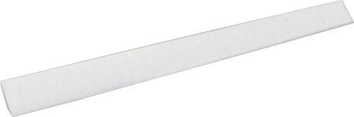 TRIUSO Patentierte Gleitkante für 80 cm Schneeschieber (80SWG) - Kunststoff, Weiß, Flachschaufel