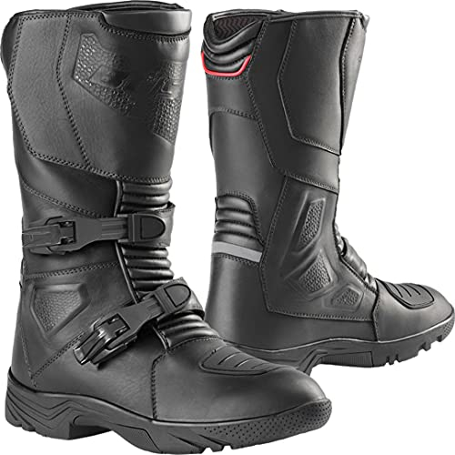 Büse Enduro II stivali moto impermeabili (Black,45)