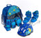SMJ Set 2in1 Inliner Rollschuhe VERSTELLBAR Inline Skates mit LED Rollen + Schonerset + Helm + Tasche