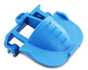 DL-pro Inserto de detergente líquido para Bosch Siemens 605740 00605740 para cajón dispensador de detergente lavadora secadora
