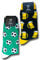 Socken - Fußball Football Basketball Tennis Mann Frau - Größe 36-46 - Strümpfe Socks Socke Strumpf lustig witzig (Stadion Set (Bier schwarz + Fußball))