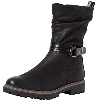 MARCO TOZZI Donna 2-2-25415-29, Stivali alla Moda, Pettine Nero, 40 EU