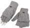 Spydge Winter Warme Strickhandschuhe Damen Handschuhe Fingerlos Warme Handschuhe mit Umklappbare Fingerkuppen in Gemeinsamen Größe für Damen Mädchen