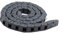 10X10mm 1M Black Plastic Flexible Drag Chain Plastic Towline Drag Chain Cable Carrier for 3D Printer