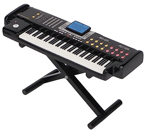 Modello Dollhouse Instruments, Piccolo Organo Elettronico in Miniatura Compatto per Ornamento