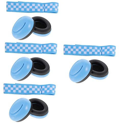Toyvian 4 Sätze Baby-ohrenschützer Geräuschunterdrückung + Kopfhörer Lärmschutz-ohrenschützer Cancelacion De Ruido Kopfhörer Für Kleinkinder Lärmminderung Abs Gummiband