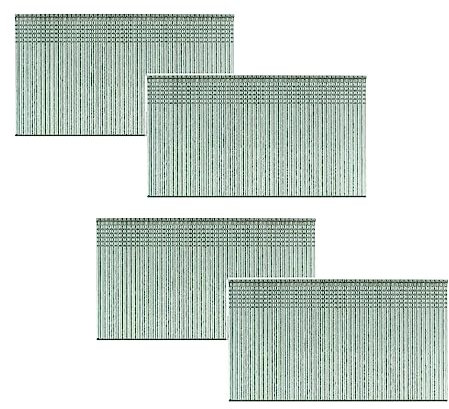TERF® 16 Gauge X 64mm Galvanised STRAIGHT Finish Brad Nails 16G X 64mm (2.52 inch) Collated Brads Nails - Pack of 500