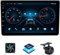 4+64GB Android Autoradio für Audi A4 B6 2000-2009 mit Wireless Carplay Android Auto, 9 Zoll Touchscreen Radio mit GPS WiFi Bluetooth FM RDS SWC AHD Rückfahrkamera+Canbus