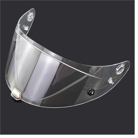 SZSMHL Helmvisier, Helmvisier Compatible with H-JC RPHA 70 RPHA 11 HJ-26 ST Motorradhelm Universalgröße Helmbrille Visier Motorradzubehör(Clear)