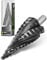 Pinava® Stufenbohrer HSS Cobalt Pro 4XSPIRAL [Schneller, Präziser, Langlebiger] Ø 5-35mm - Profi Kegelbohrer für Edelstahl, Metall, Holz, Kunststoff - Blech-Schälbohrer Extrem Scharfer Edelstahlbohrer