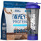 Applied Nutrition Critical Whey Protein Powder 900g + Tornado Electric Shaker - High Protein Powder,Protein Milkshake Muscle Building Supplement with BCAAs & Glutamine (900g - 15 Servings)(Chocolate)