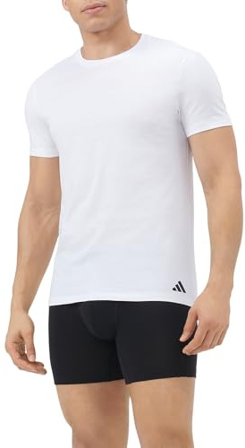 Adidas Herren Crew Neck Shirt (3pk) - Active Core Cotton Baselayer-Shirt (3er Pack)
