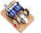 CreativeBlocker Stirlingmotor Modell Erwachsen - DIY Mini Metall Stirlingmotor Funktionsfähig mit Alkohollampen Läufts, DampfmaschinenModell Heißluft 2 Zylinder 2-Kolben, Wissenschaft Geschenk