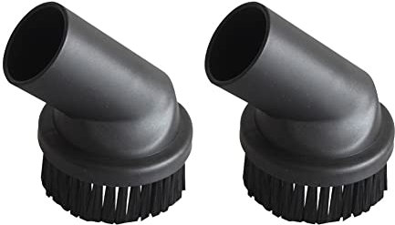 FWRCCMJ 2 Stück Rundbürste 35 mm/Fit for Nilfisk Staubsaugerschläuche und Verlängerungsrohre, kompatibles Staubbürstenzubehör