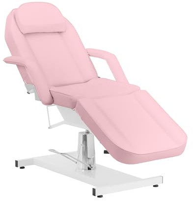 Physa Fauteuil d'esthétique 200 kg Rose - Table de Massage Chaise de Massage Fauteuil de Massage de Tatouage