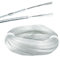 Urcianow 10M Cavo Trasparente 2 Fili 0.08mm² Filo Sottile Elettrico Trasparente Cavo 28AWG Filo Doppio Trasparente Piatto PVC Flessibile per Illuminazione LED a bassa potenza