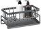 Sink Organizer Rack for Kitchen, Quick-Drain Waterproof Sink Caddy, Compact Faucet Storage Racks for Sponges and Gadgets, Ideal for Bathroom, Closet, and Home Organizing Solutions