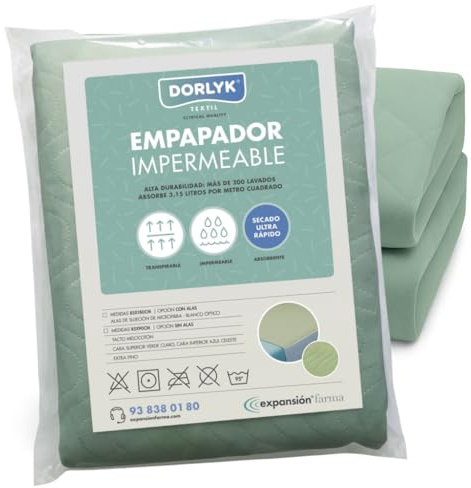 Dorlyk 3 Empapadores Cama Adultos - Protector Colchon - Empapadores Cama