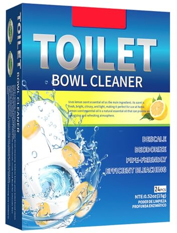KOAHDE Toilettenreiniger Extrem Stark,Toiletten Reinigung,WC-Tabs,24PCS,Urinreiniger Toiletten für Haushaltsreiniger