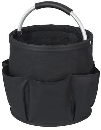 Cleaning Caddy with Handle, Multi Pocket Foldable Cleaning Caddy Bag Bucket