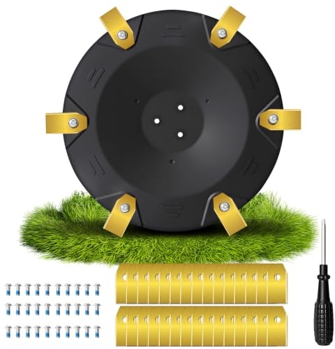 Libershine Messerscheibe + 30 Messer Kompatibel mit ECOVACS Goat O500, O800 | O1200, G1-800, G1-2000, G1 Messerteller, Messerscheibe Zubehör, für Mähroboter Messerscheibe, Rasenroboter Drehscheibe